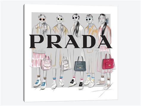 prada artwork canvas.